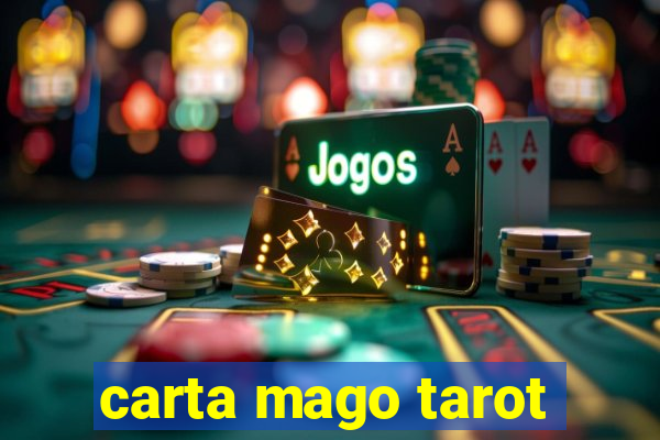 carta mago tarot